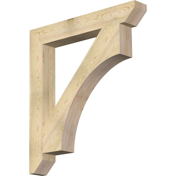 Ekena Millwork Westlake Slat Rough Sawn Bracket, Douglas Fir, 6"W x 44"D x 48"H BKT06X44X48WTL06RDF - main